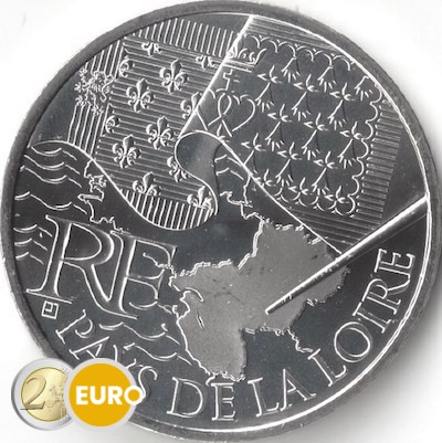 10 euros France 2010 - Pays de la Loire UNC