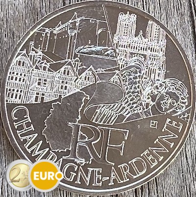 10 euro Frankrijk 2011 - Champagne-Ardennen UNC