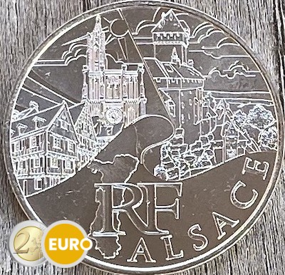10 euros Francia 2011 - Alsacia UNC