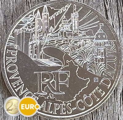 10 euro Frankrijk 2011 - Provence-Alpen-Côte d’Azur UNC