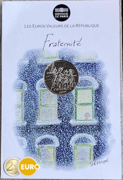 10 euros Francia 2014 - Fraternidad Invierno UNC en coincard