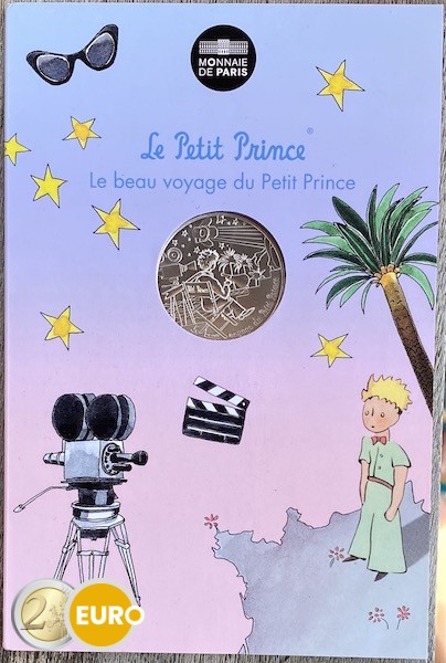 10 Euro Frankreich 2016 - Der kleine Prinz Filmfestspiele von Cannes in Coincard
