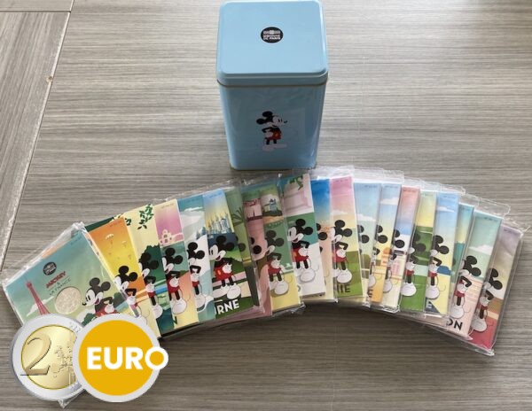 20 x 10 euro France 2018 - Mickey and France - in coincard - in box