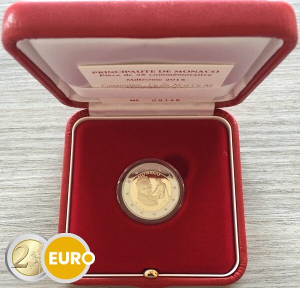 2 euro Monaco 2018 - Francois-Joseph Bosio BE Proof