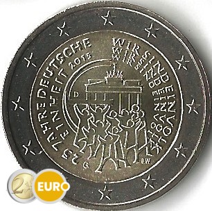 2 euro Germany 2015 - G German Reunification UNC
