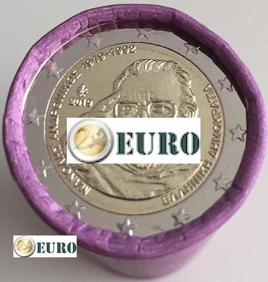 Rouleau 2 euros Grèce 2019 - Manolis Andronikos
