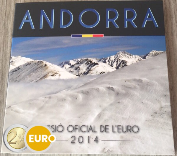 Serie de euro BU FDC Andorra 2014