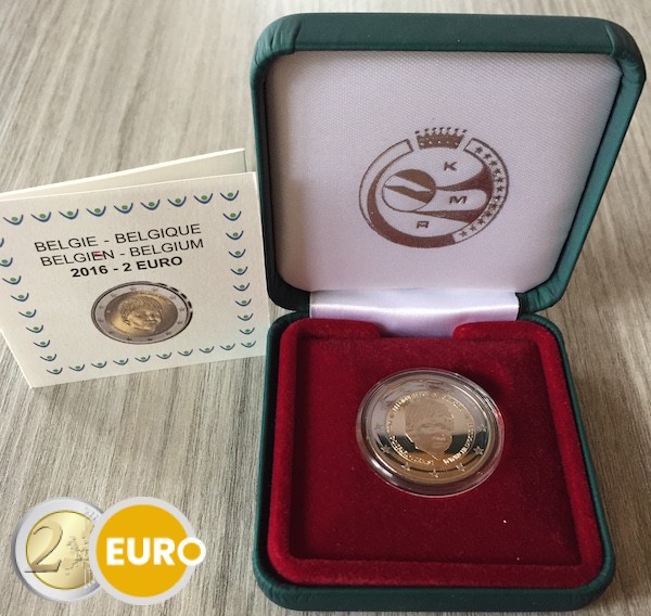 2 euros Belgique 2016 - Child Focus BE Proof