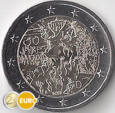 2 euros Alemania 2019 - A Muro de Berlín UNC