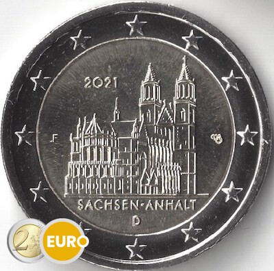 2 euro Germany 2021 - F Saxony-Anhalt UNC