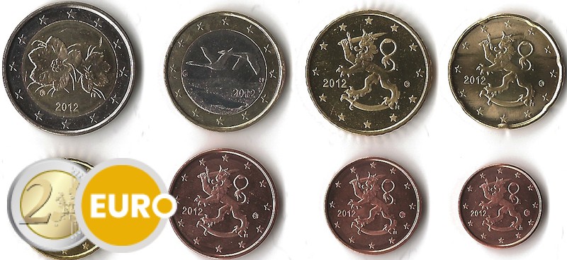 Euro set UNC Finland 2012