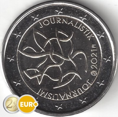 2 euro Finland 2021 - Journalism UNC