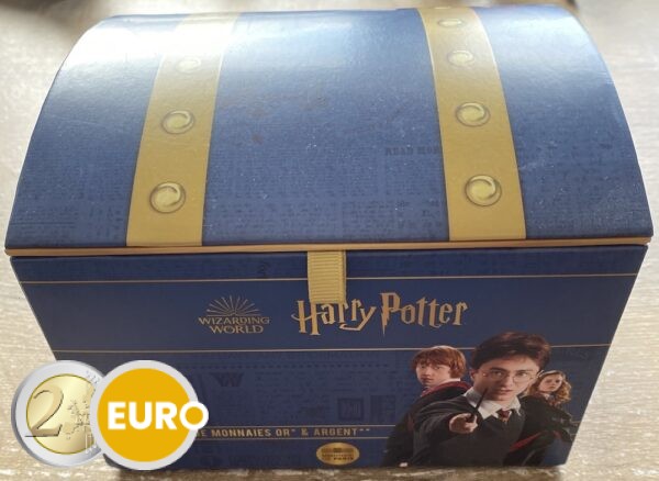 18 x 10 euros + 4 x 50 euros France 2021 - Harry Potter UNC argent cartelettes en coffret - Vague 1 + Vague 2