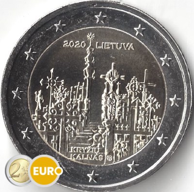 2 euros Lituania 2020 - Colina de las Cruces UNC