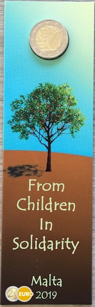 2 euro Malta 2019 - Naturaleza y Medio Ambiente BU FDC Coincard marca monetaria MdP