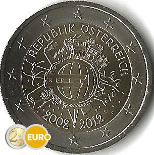 Autriche 2012 - 2 euro 10 ans euro UNC