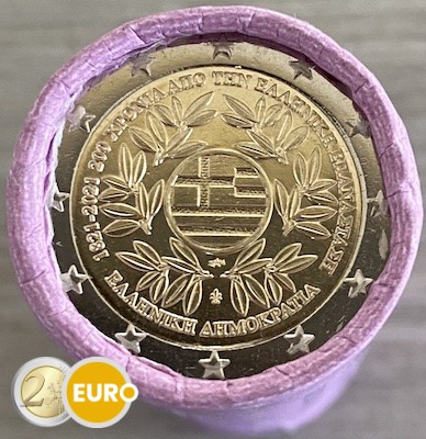 Rouleau 2 euros Grèce 2021 - Révolution grecque