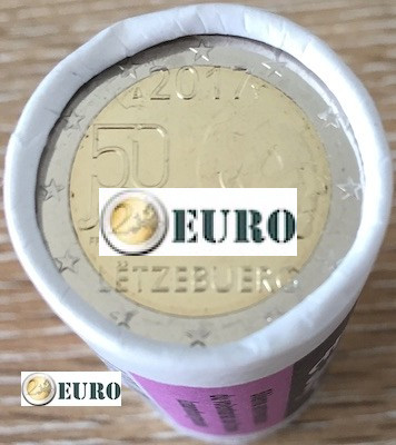 Rouleau 2 euros Luxembourg 2017 - Service Militaire Volontaire