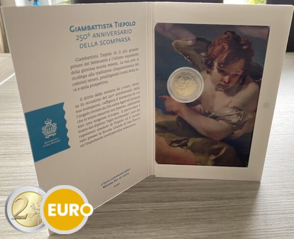 2 euro San Marino 2020 - Tiepolo BU FDC