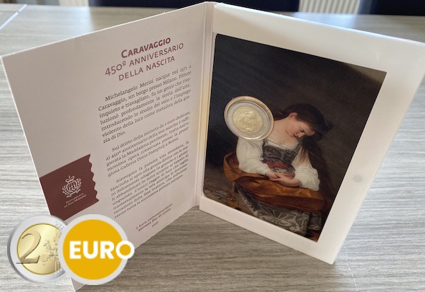 2 euro San Marino 2021 - Caravaggio BU FDC