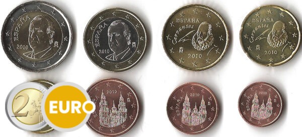 Euro set UNC Spanje 2010