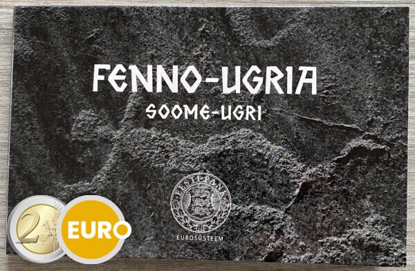 2 euro Estonia 2021 - Finno-Ugric peoples BU FDC Coincard