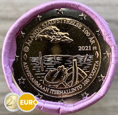 Rouleau 2 euros Finlande 2021 - Iles Aland