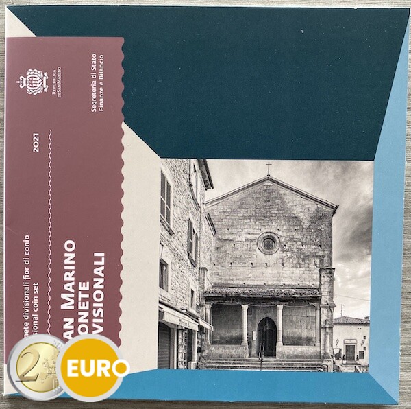 Euro set BU FDC San Marino 2021
