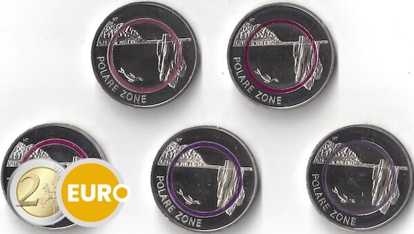 5 euro Germany 2021 - Polar Zone ADFGJ UNC