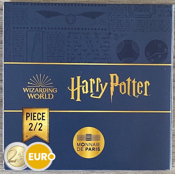250 euros France 2021 - Harry Potter Vif d’or BE Proof Or