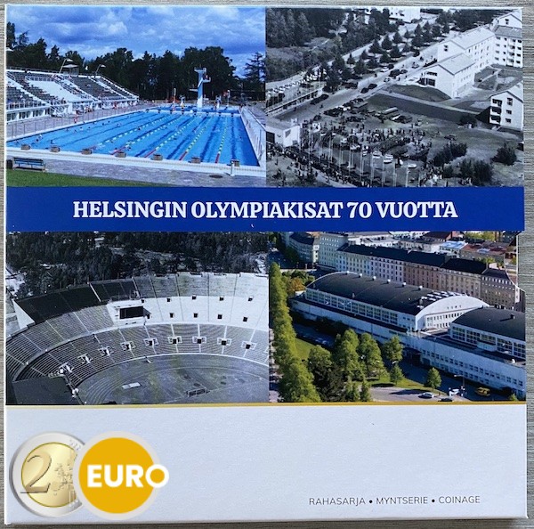 Serie de euro BU FDC Finlandia 2022 Juegos Olímpicos Helsinki
