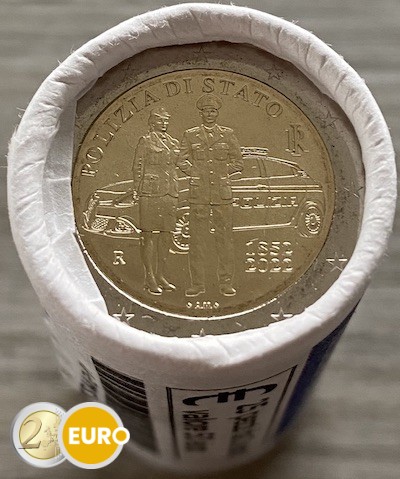 Rolle 2 Euro Italien 2022 - 170 Jahre Staatliche Polizei