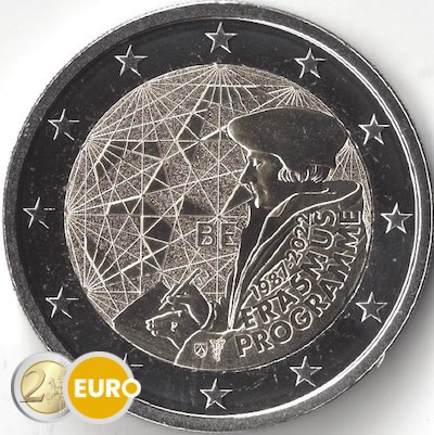 2 euro Belgie 2022 - Erasmus UNC