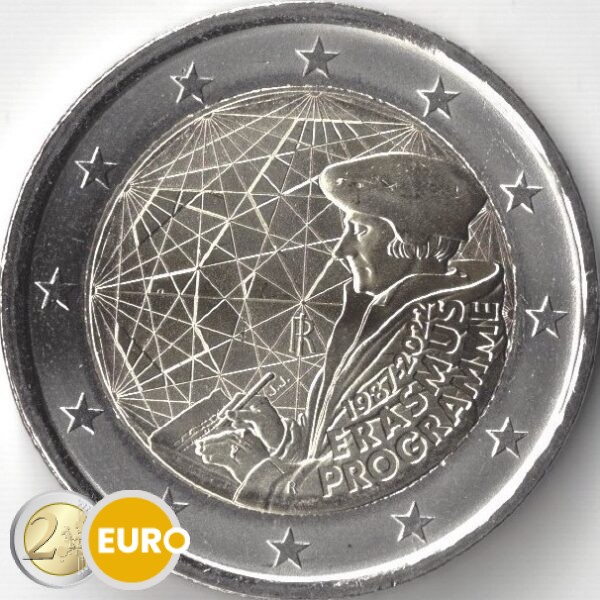 2 euro Italie 2022 - Erasmus UNC