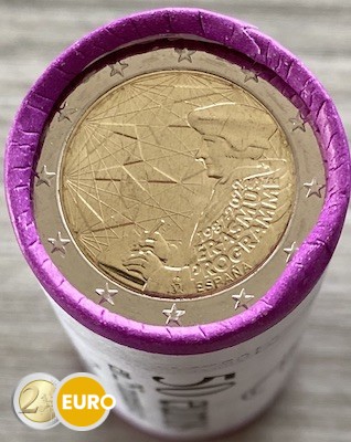 Rollo 2 euros España 2022 - Erasmus