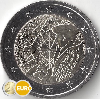 2 euro Letland 2022 - Erasmus UNC