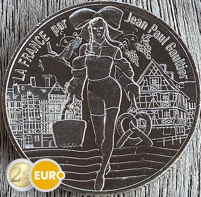10 euros Francia 2017 - Jean-Paul Gaultier - Alsacia