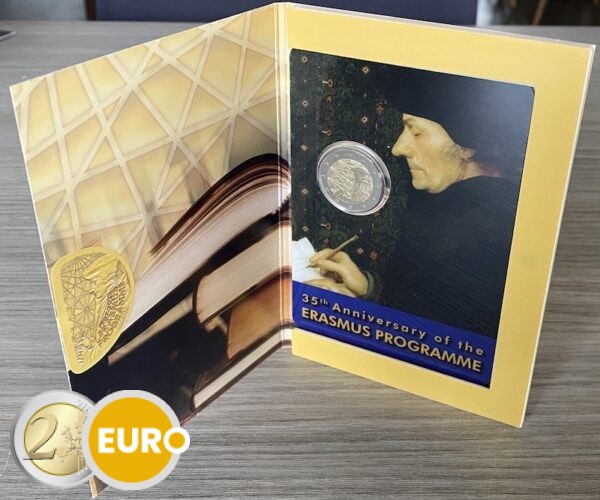 2 euro Malta 2022 - Erasmus BU FDC Coincard