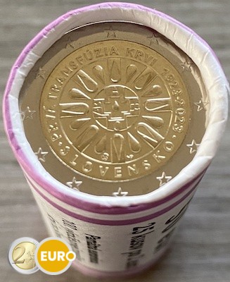 Rolle 2 Euro Slowakei 2023 - Bluttransfusion