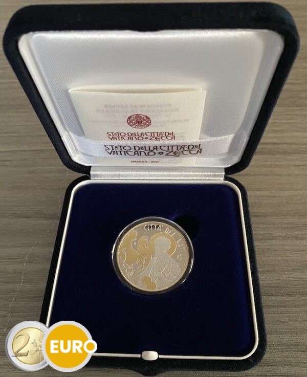 5 euro Vatican 2022 - Saint Peter BE Proof Silver Gold