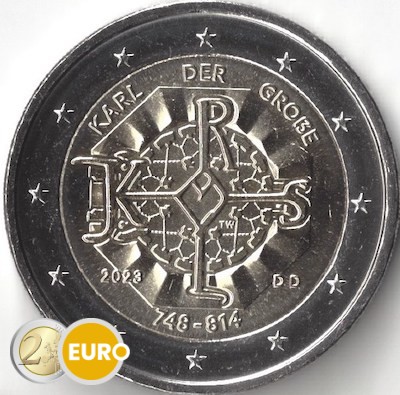 2 euros Allemagne 2023 - Charlemagne UNC