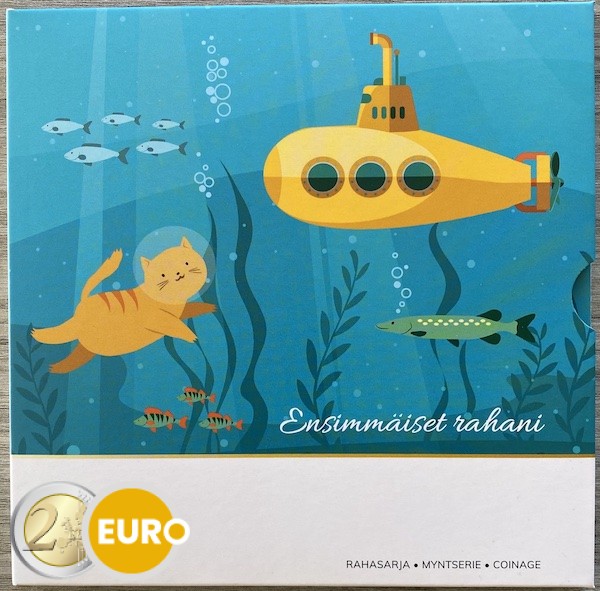 Serie de euro BU FDC Finlandia 2023 Mis primeras monedas