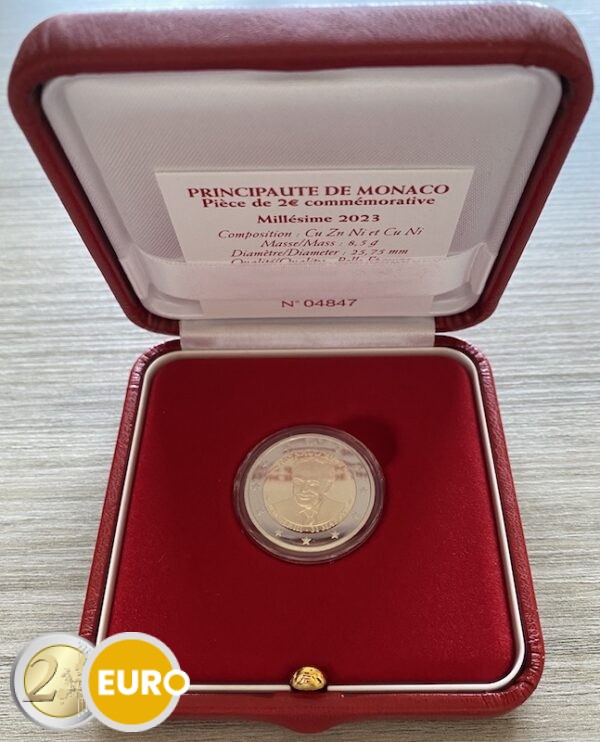 2 euro Monaco 2023 - Rainier III BE Proof