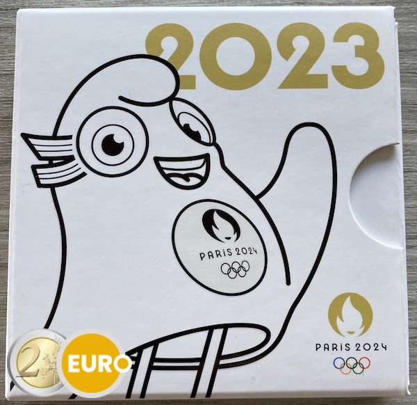 500 Euro Frankreich 2022 - Das Maskottchen und die Republik PP Gold
