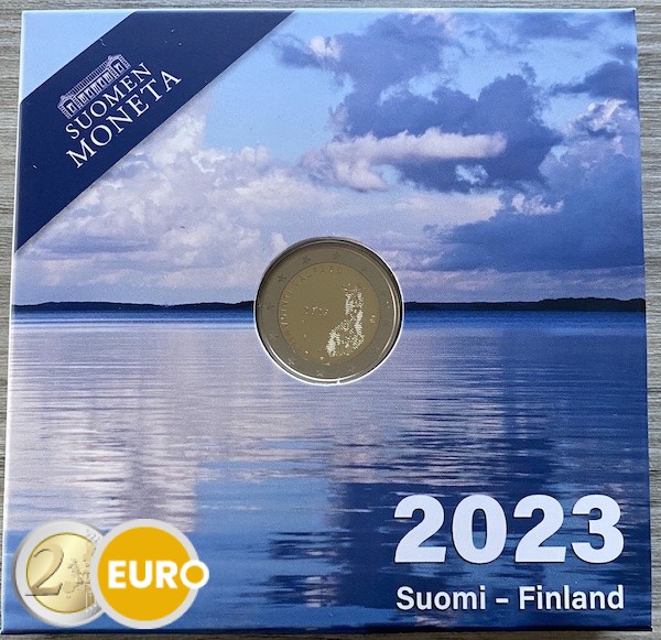 2 euros Finlande 2023 - Services sociaux et de santé BE Proof