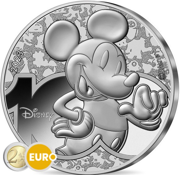 100 euros France 2023 - 100 ans Disney - Mickey Mouse UNC