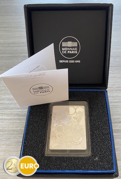 10 euro Frankrijk 2023 - 100 jaar Disney - Mickey Mouse en vrienden BE Proof Zilver