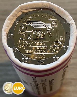 Rollo 2 euros Eslovaquia 2023 - Correo urgente a caballo