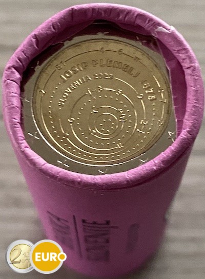 Rollo 2 euros Eslovenia 2023 - Josip Plemelj