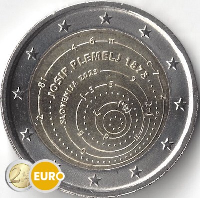 2 euros Slovénie 2023 - Josip Plemelj UNC
